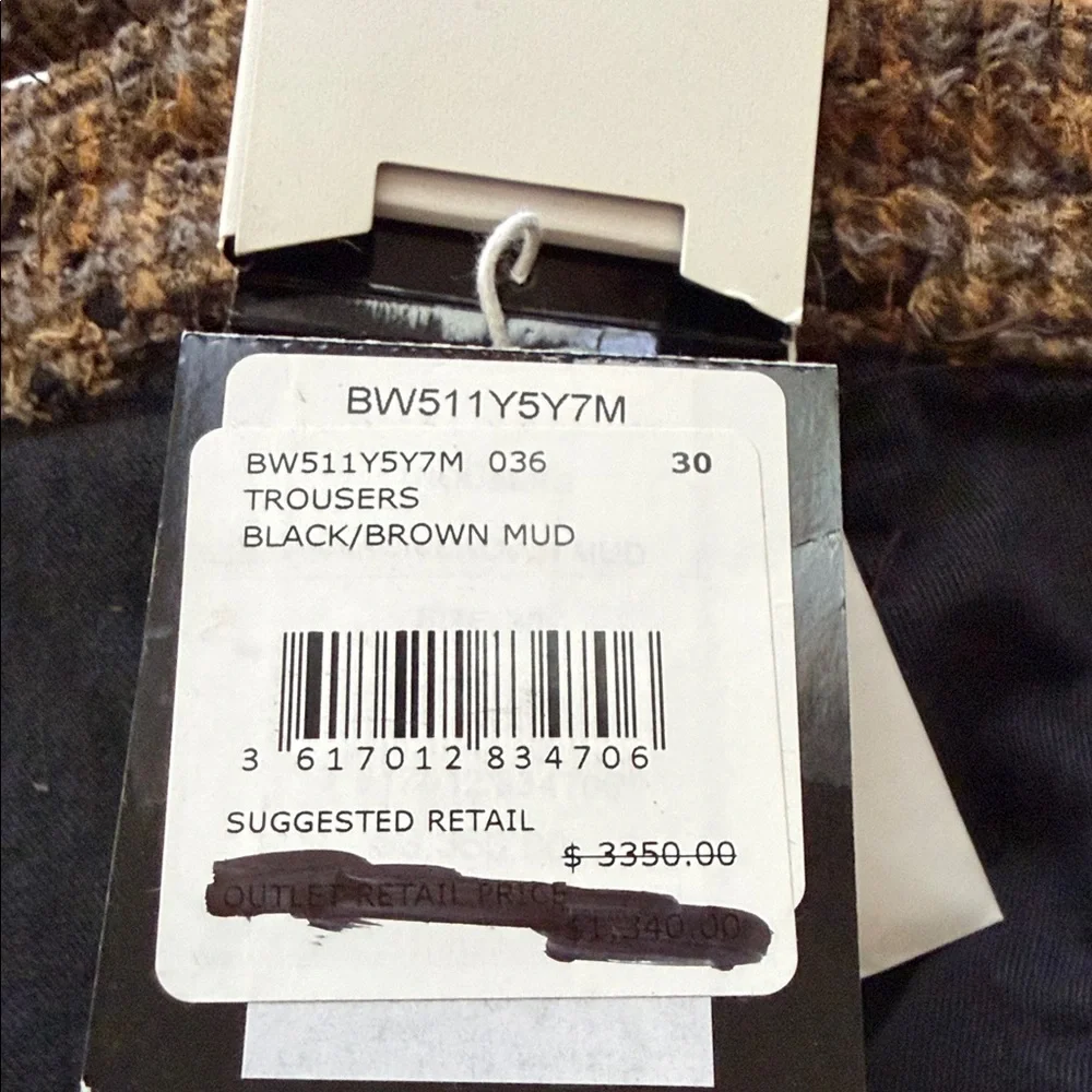 NWT GIVENCHY Cargo Pants w Suspenders SZ 30 - Picture 5 of 5